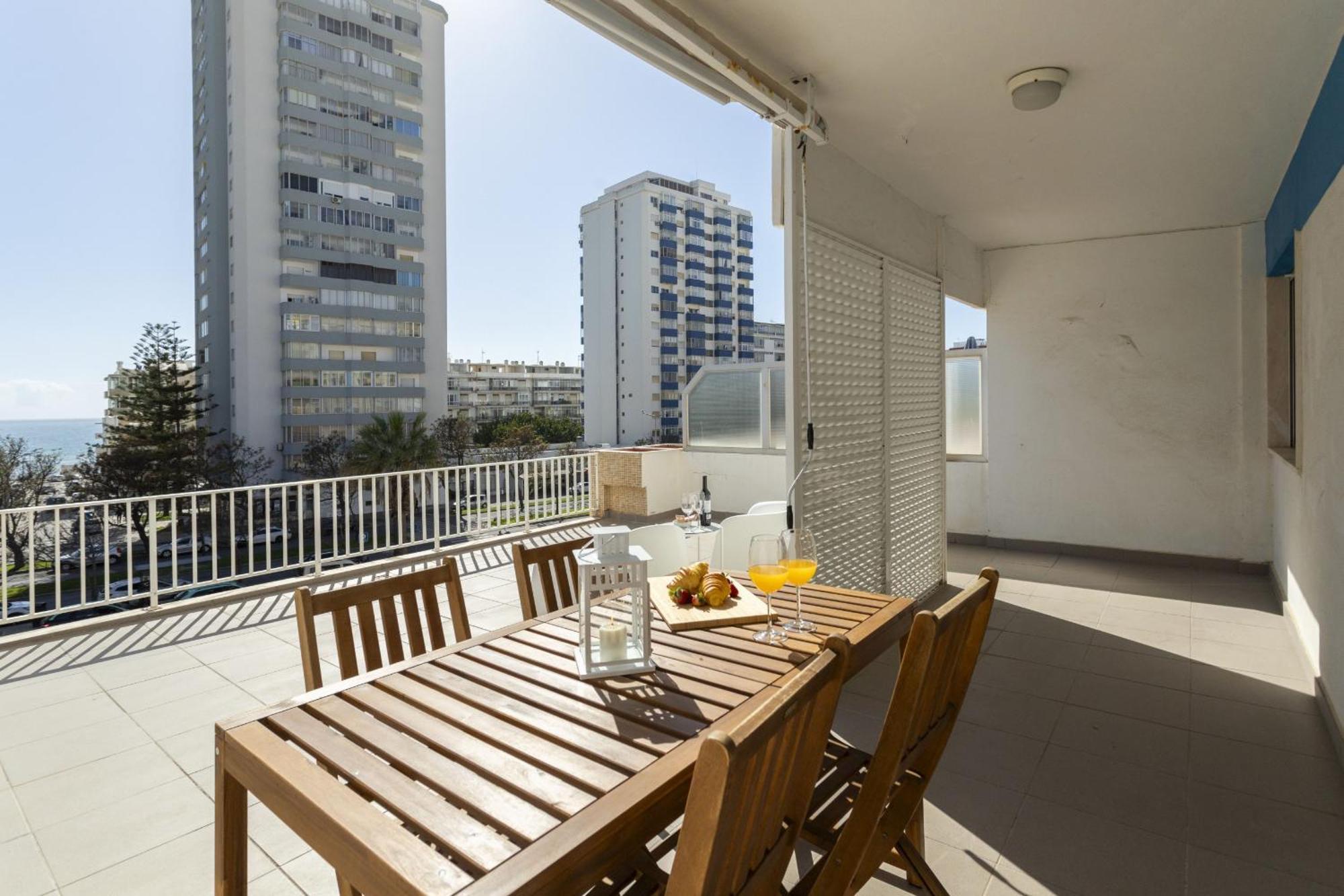 New! Quarteira Sea View Apartment Luaran gambar