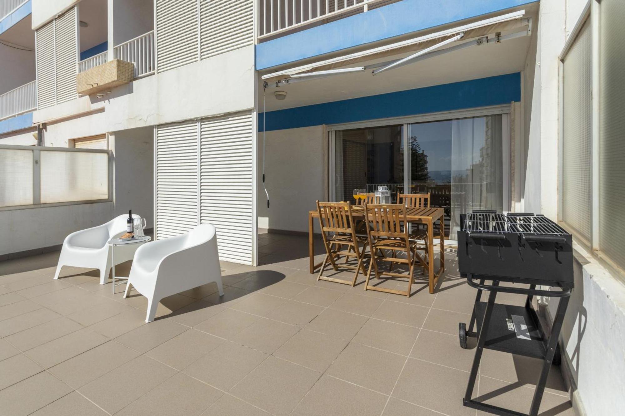 New! Quarteira Sea View Apartment Luaran gambar